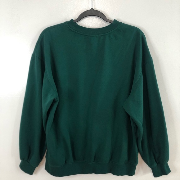 ❌SOLD❌Dark green oversized sweatshirt - Picture 2 of 4